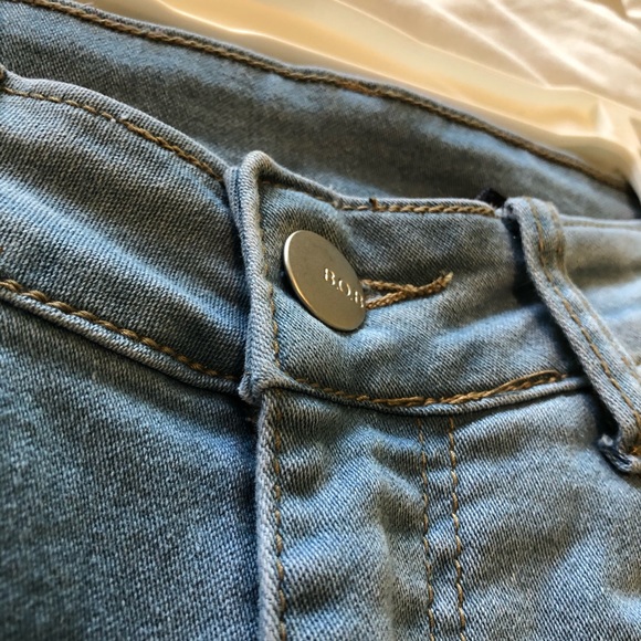 Fashionnova distressed high waisted skinny jeans - Picture 8 of 10